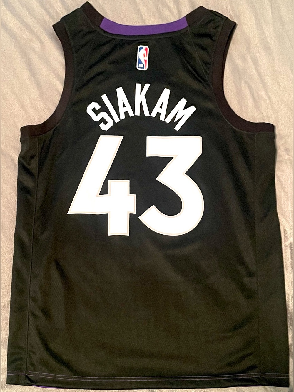 Nike Pascal Siakam Raptors Earned Edition Swingman Jersey Size 48 L